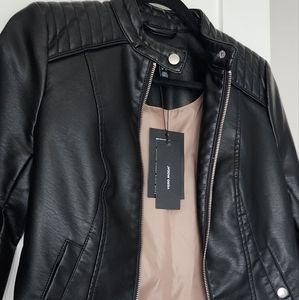 Faux Leather Jacket
